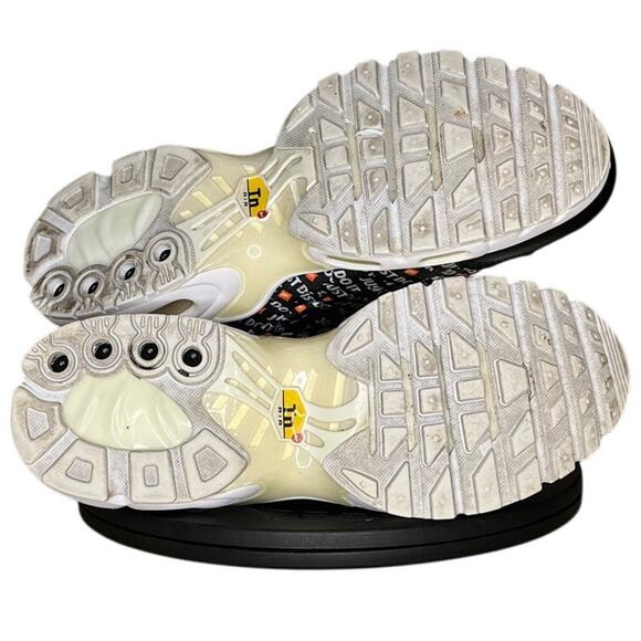 Women Nike Air Max Plus Just Do It Pack 862201-007 Athletic Sneaker Size 7 Black - Picture 5 of 6